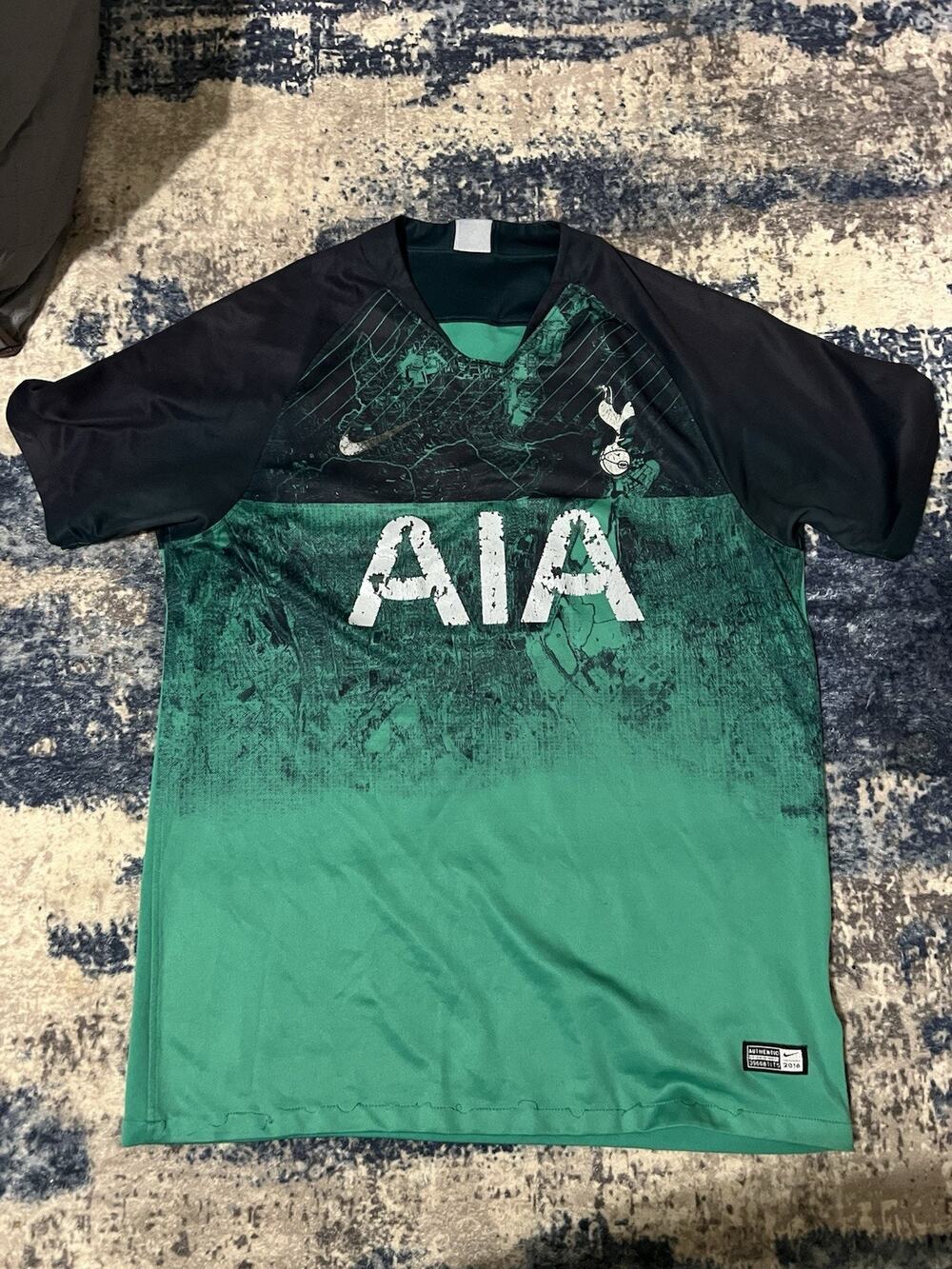 Size M-Nike Tottenham Hotspur 2018/19 Jersey Men’s FC Soccer Green